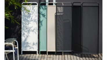 Preview: FIAM® Paravent Separe "Dunkelgrau"